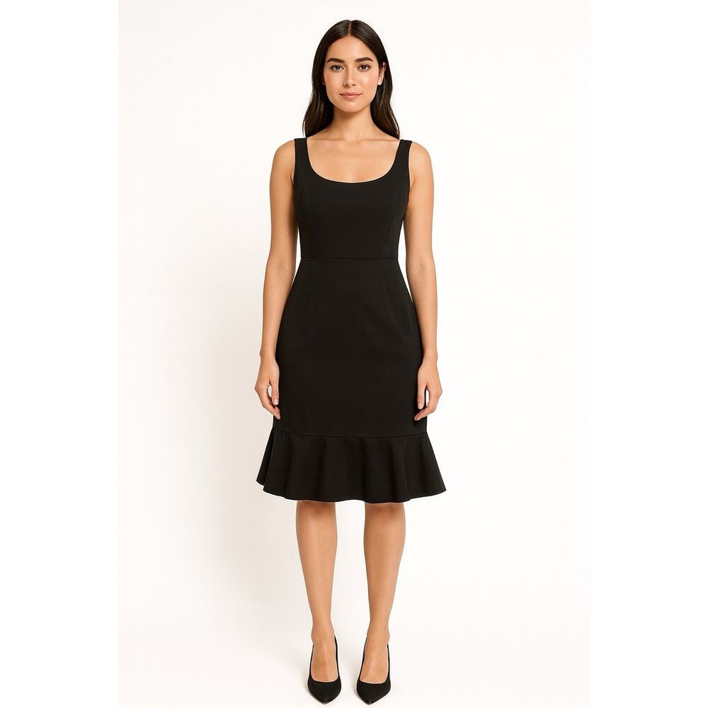 Red Valentino Little Black Dress LBD with Flare Hem Womens Italian sz XS